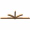 Ekena Millwork Redmond Smooth Timber Gable Bracket, Western Red Cedar, 96"W x 32"H x 3 1/2"D x 3 1/2"F, 8/12 Pitch GBW096X32X0404RED00SWR - alternate 5